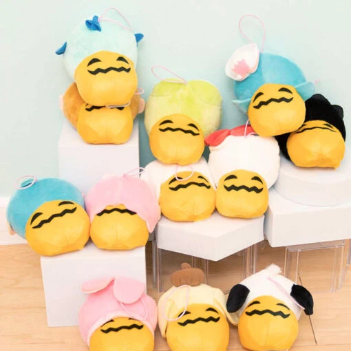 Sanrio Characters X Monimaru Pumpkin Mascot Assorted Plush Straps - Image 2
