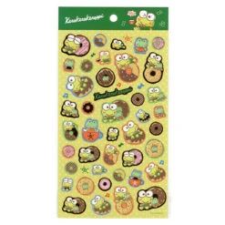 Sanrio Characters Shiny Sticker Sheet -Sweet Stationery Store keroppiedit