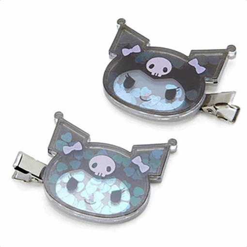 Sanrio Character Face Sparkle Bangs Clip Set - Image 8