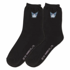 Sanrio Characters Minimal Face Crew Adult Socks -Sweet Stationery Store kucrewsocks