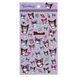Sanrio Characters Shiny Sticker Sheet -Sweet Stationery Store kuromiedit