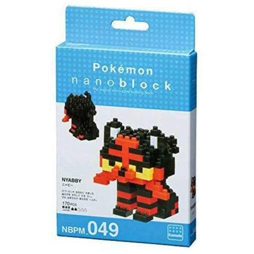 POKEMON Litten Nanoblock Kit