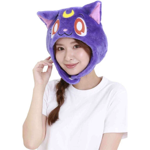 Luna Sailor Moon Kigurumi Cap - Image 2