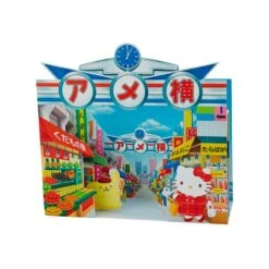 SANRIO Hello Kitty Outdoor Market Pop-Up Card