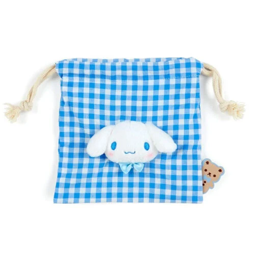 Sanrio Characters Plaid Drawstring Pouch - Image 5