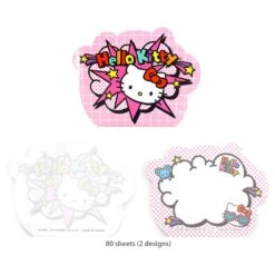 SANRIO Hello Kitty Pink Pop Diecut Memo Pad -Sweet Stationery Store medium 13de4d70 f58f 4aa1 b083 23a079f411d1
