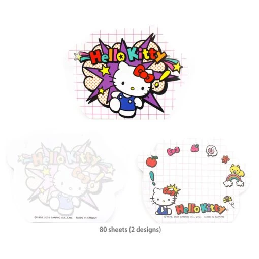 SANRIO Hello Kitty Pink Pop Diecut Memo Pad - Image 2