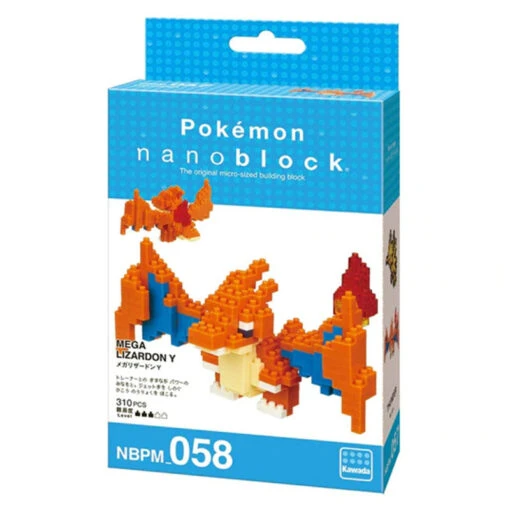POKEMON Mega Charizard Y Nanoblock Kit