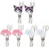 Sanrio Characters Oshi Hook Clips -Sweet Stationery Store metalsanrioclips