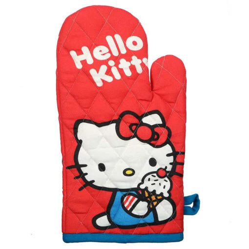 SANRIO Hello Kitty Ice Cream Oven Mitt - Image 2