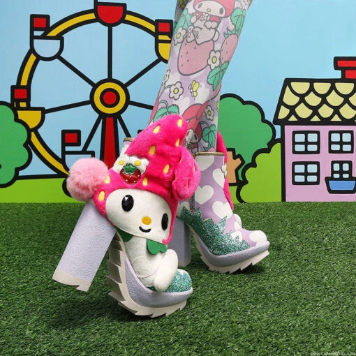IRREGULAR CHOICE Everyone Loves You Heels - Image 8