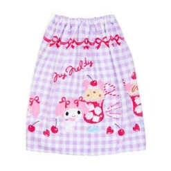 Sanrio Kids Gingham 60cm Wrap Towel -Sweet Stationery Store mmgingham
