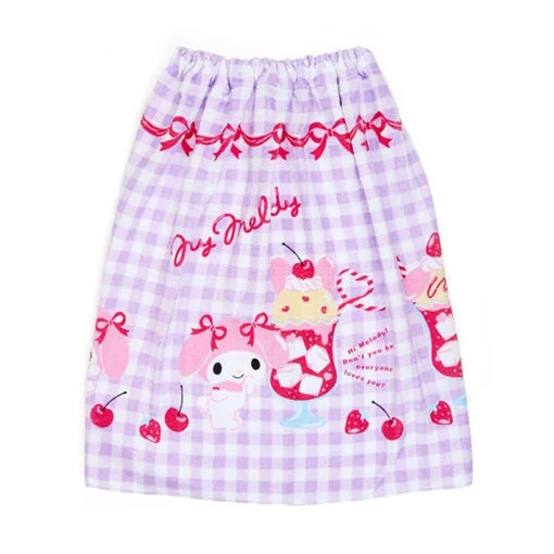Sanrio Kids Gingham 60cm Wrap Towel - Image 4