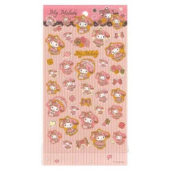 Sanrio Characters Shiny Sticker Sheet -Sweet Stationery Store mymelodyedit
