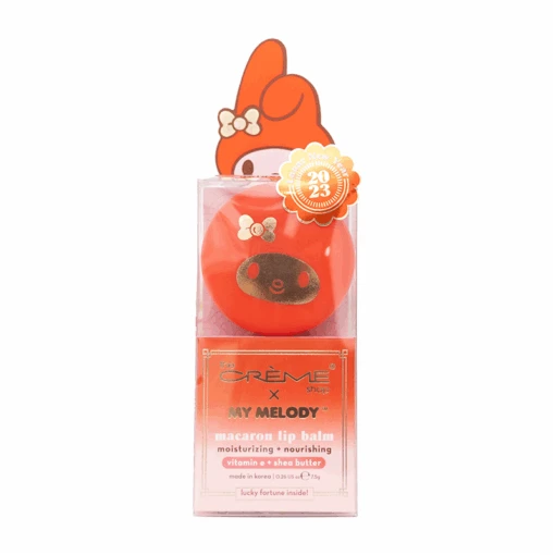 My Melody X The Crème Shop Lunar New Year Golden Kiwi Lip Balm