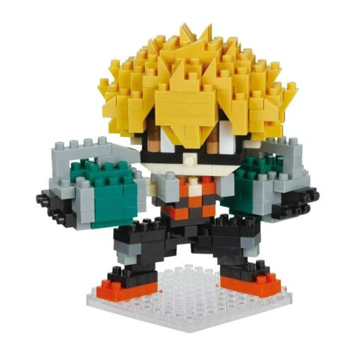 My Hero Academia Katsuki Bakugo Nanoblock Charanano Series Kit - Image 2