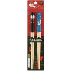 No Face And Haku Bamboo Chopsticks Set