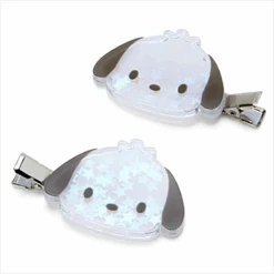 Sanrio Character Face Sparkle Bangs Clip Set -Sweet Stationery Store pcbangs