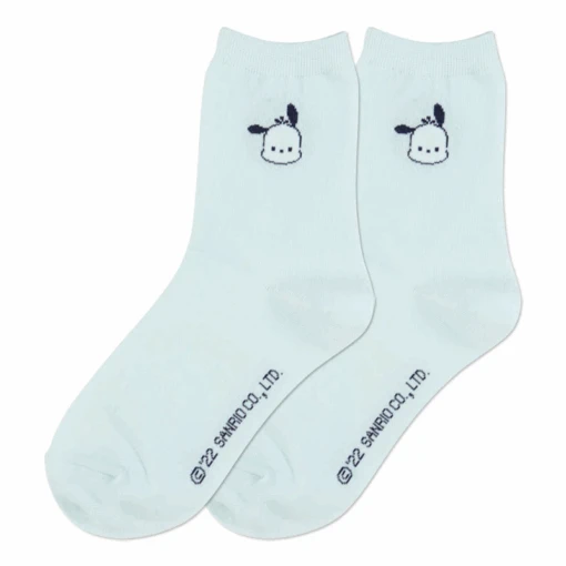 Sanrio Characters Minimal Face Crew Adult Socks - Image 6
