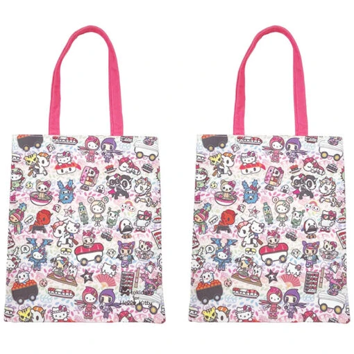 SANRIO Tokidoki For Hello Kitty Sushi Shop Tote Bag - Image 2