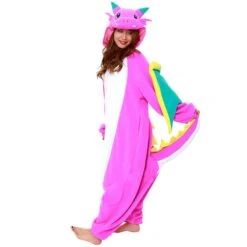 Pink Dragon Kigurumi