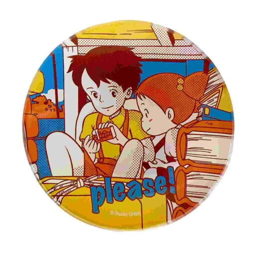Studio Ghibli Vintage Mini Glass Plate - Image 2