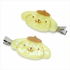 Sanrio Character Face Sparkle Bangs Clip Set -Sweet Stationery Store pnbangs