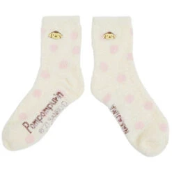 Sanrio Characters Polka Dot Room Socks -Sweet Stationery Store pnsocks