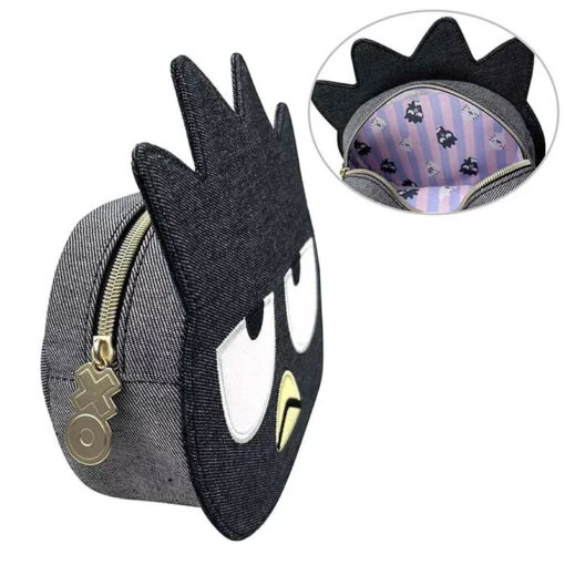 SANRIO Badtz Maru Denim Die-Cut Pouch - Image 2