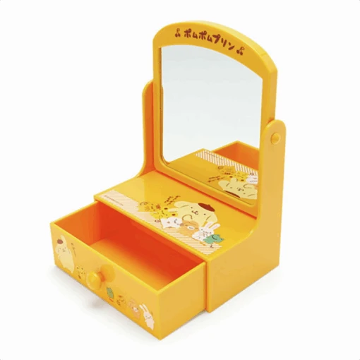 SANRIO Pompompurin Team Pudding Mirror Storage Drawer - Image 2