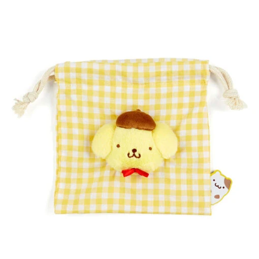 Sanrio Characters Plaid Drawstring Pouch - Image 6