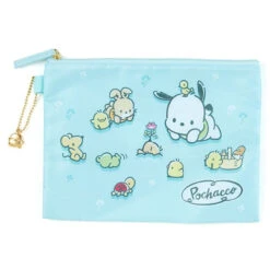 SANRIO Pochacco Spring 3 Piece Flat Pouch Set -Sweet Stationery Store pouchset3pochacco