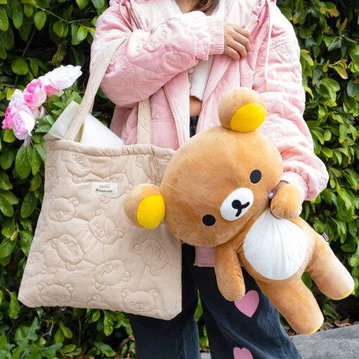 Rilakkuma JapanLA Quilted Tote Bag - Image 3