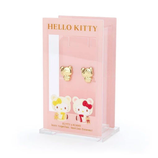 SANRIO Hello Kitty & Mimmy Birthday Earrings - Image 3