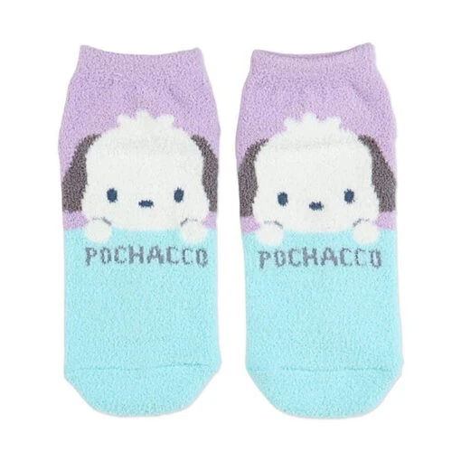 Sanrio Characters Fluffy Face Adult Socks - Image 12
