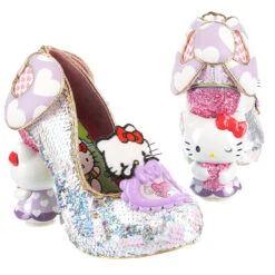 IRREGULAR CHOICE Star Of The Show Sequin Heels