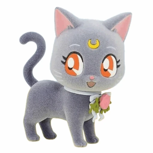 Sailor Moon Luna And Artemis Fluffy Puffy Figure - Image 2