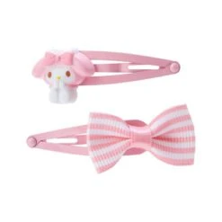 Sanrio Striped Ribbon Hair Clip Set -Sweet Stationery Store sanrio n 2202 488577