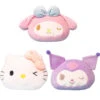 Sanrio Pastel Winking Plush Heads -Sweet Stationery Store sanriocushion