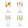 Sanrio Clear Retro Cup -Sweet Stationery Store sanrioglass