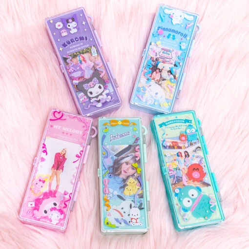 Sanrio Photo Card Kawaii Deco Pen Case - Image 2