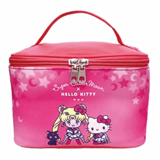 Sailor Moon X Sanrio Characters Zipper Vanity Bag - Image 2
