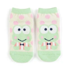 Sanrio Characters Fuzzy Full Body Socks Adult Size -Sweet Stationery Store socks mokomoko dot kero kero keroppi
