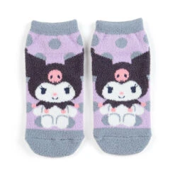Sanrio Characters Fuzzy Full Body Socks Adult Size -Sweet Stationery Store socks mokomoko dot kuromi