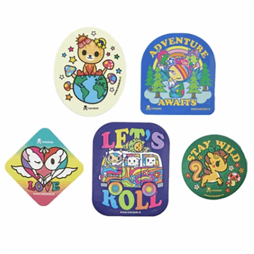 Tokidoki Stay Wild Sticker Pack Of 5 - Image 2