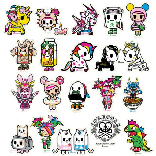 Tokidoki Vinyl Stickers Series 2