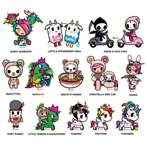 Tokidoki Vinyl Stickers