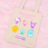JapanLA Hello Kitty & Friends Boba Canvas Tote Bag -Sweet Stationery Store totes 5ea14d07 b526 4696 abb6 9376298f83b9