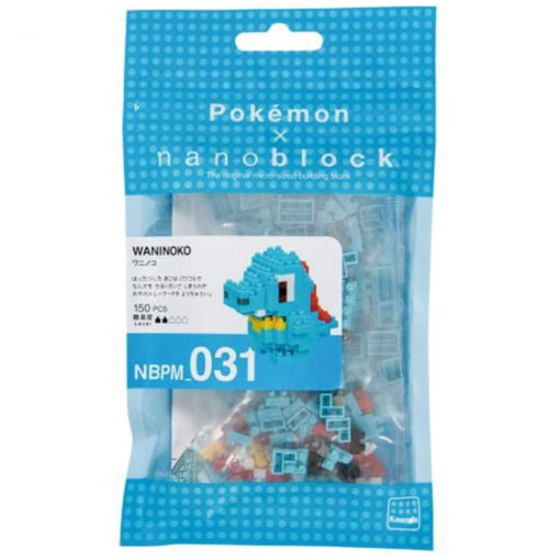 POKEMON Totodile Nanoblock Kit