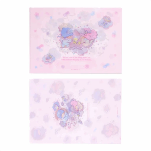 SANRIO Little Twin Stars Sweet Dreams Clear File - Image 2